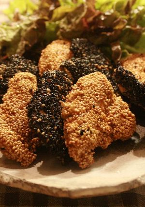 ささみの香味胡麻揚げ☆-レシピのメイン写真