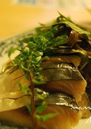 サバのきずし♪-レシピのメイン写真