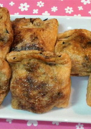 ひじき煮リメイク・お揚げさん焼き-レシピのメイン写真