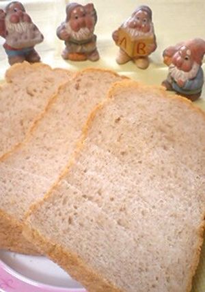 ＨＢ♪サンドイッチに最適！全粒粉食パン♡-レシピのメイン写真