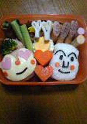 恋するドキンちゃん弁当-レシピのメイン写真