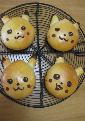 子ども大好き♪ピカチュウのパン-レシピのメイン写真