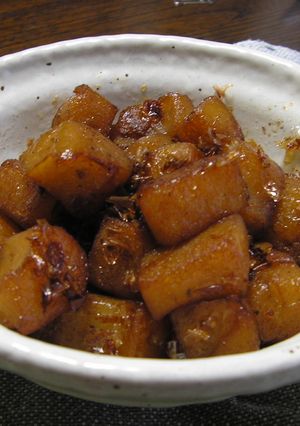 こんにゃくのおかか炒り煮-レシピのメイン写真