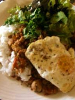 鶏肉とパクチーのガイパ風ご飯 タイ風?-レシピのメイン写真