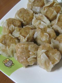 鶏のつくね 包むだけ 簡単 シュウマイ -レシピのメイン写真
