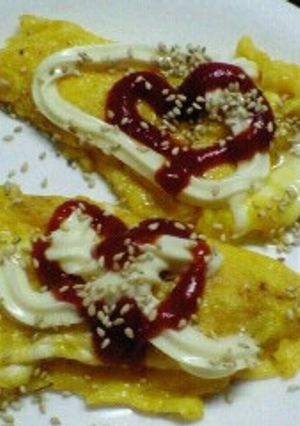 簡単オムレツ♪朝食に-レシピのメイン写真