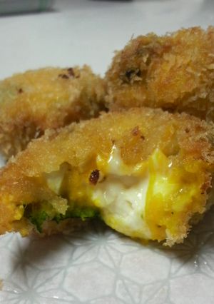 かぼちゃと卵の★チーズとろ～んコロッケ-レシピのメイン写真