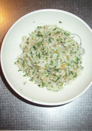 人参葉っぱご飯-レシピのメイン写真