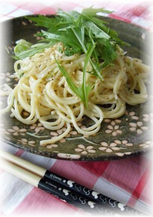 簡単☆キャベツの柚子マヨパスタ-レシピのメイン写真