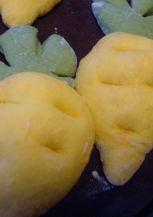 にんじんパンとみかんパン-レシピのメイン写真