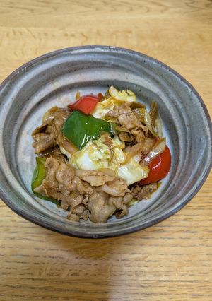 豚バラ肉とキャベツの辛み炒め-レシピのメイン写真