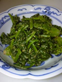 ほうれん草の胡麻和え-レシピのメイン写真