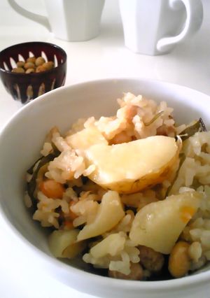 イモ！マメ！ご飯〜！-レシピのメイン写真