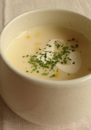 tateコーンクリームスープ-レシピのメイン写真