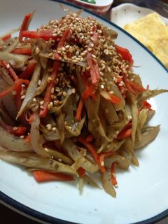 きんぴら☆ごぼうこんにゃく-レシピのメイン写真
