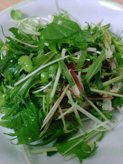 簡単♪水菜を使った万能薬味-レシピのメイン写真