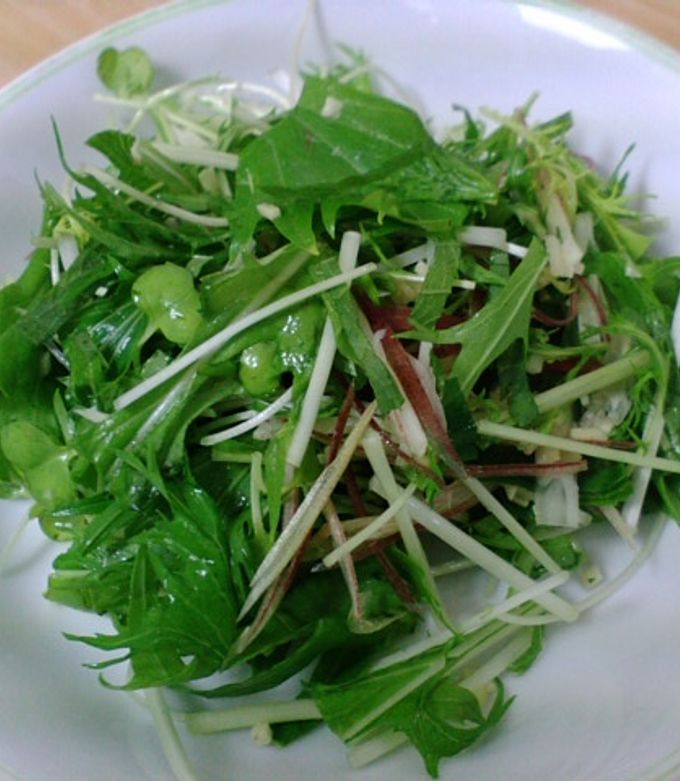 簡単♪水菜を使った万能薬味 by 鷹タソ 【クックパッド】 簡単おいしい