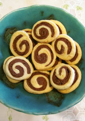 豆腐クッキーの生地で☆渦巻きクッキー-レシピのメイン写真