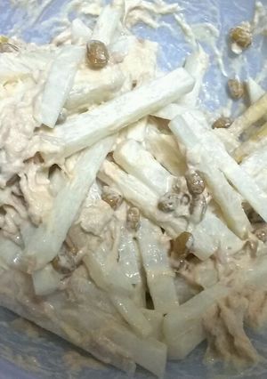 大根ツナットウ(ツ納豆)サラダ-レシピのメイン写真