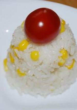 電子レンジで簡単美味しい コーンご飯 -レシピのメイン写真