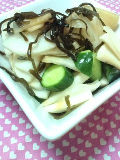 きゅうりと大根の簡単漬け物♪-レシピのメイン写真