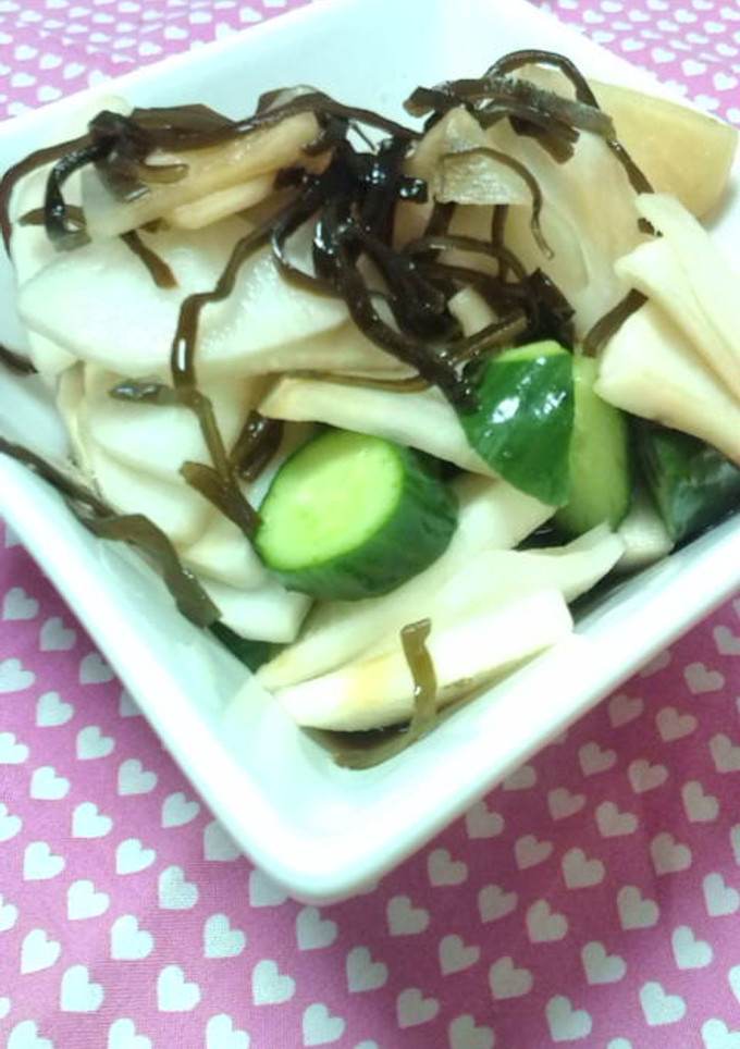 きゅうりと大根の簡単漬け物♪-レシピのメイン写真