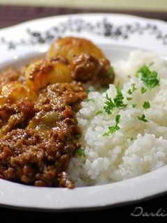 圧力鍋で作る、超簡単トマトカレー♪-レシピのメイン写真