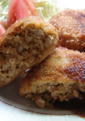 高野豆腐の❤カレーメンチカツ-レシピのメイン写真