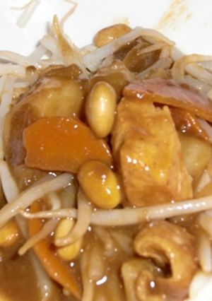 鶏むね肉de簡単10分ヘルシーカレー!!-レシピのメイン写真