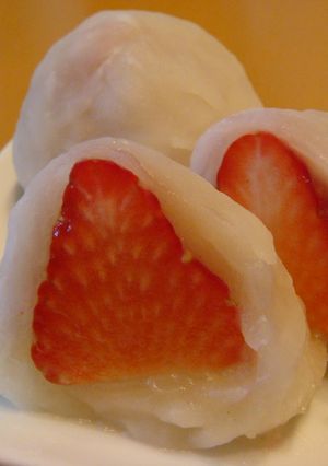 *いちご大福*-レシピのメイン写真