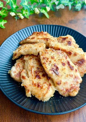 揚げ焼きで簡単♩鶏むね肉の唐揚げ風-レシピのメイン写真