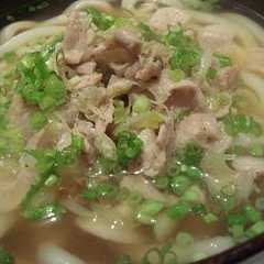 รูปของ 塩ネギ豚バラうどん