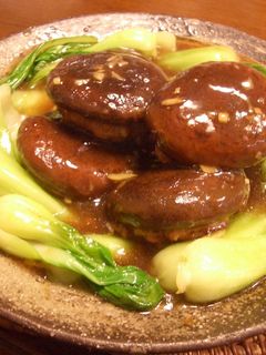 椎茸の肉詰めオイスターソースあんかけ-レシピのメイン写真