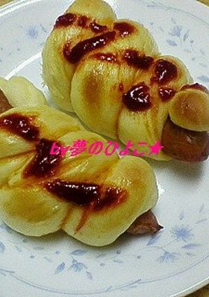 手ごねで簡単♪「ウィンナーロールパン」-レシピのメイン写真
