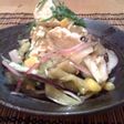 なすと豆腐の中華風和えもの