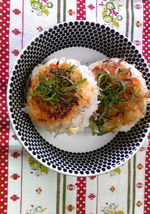 味噌チーズ焼きおにぎり♡-レシピのメイン写真