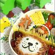 簡単なライオンさん弁当:キャラ弁