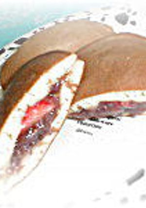 ホットケーキミックスDEいちご今川焼き♪-レシピのメイン写真