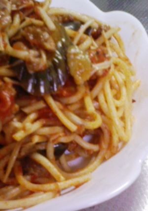 トマト・茄子・えのきのイタリアン☆パスタ-レシピのメイン写真
