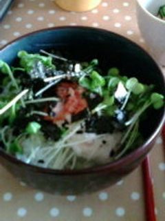 簡単☆明太とろろ丼-レシピのメイン写真