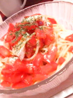 和えるだけ!トマトとチーズの冷製パスタ☆-レシピのメイン写真