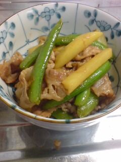 スナップえんどうと豚肉のオイスター炒め-レシピのメイン写真