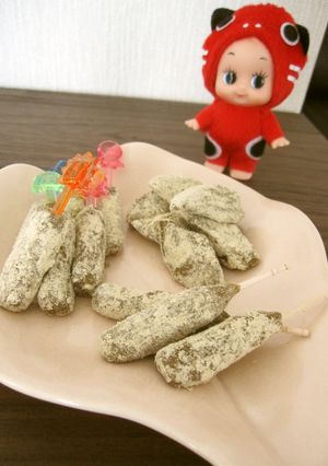 優しいおやつ　黒蜜きな粉飴♥-レシピのメイン写真