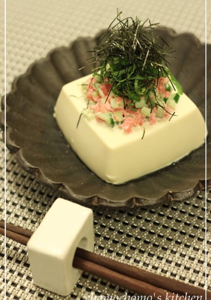 きゅうりと紅生姜のさっぱりコク旨冷奴☆-レシピのメイン写真