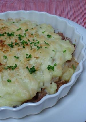 豚生姜焼きのマッシュポテト焼き-レシピのメイン写真