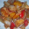 カジキマグロの味噌炒め