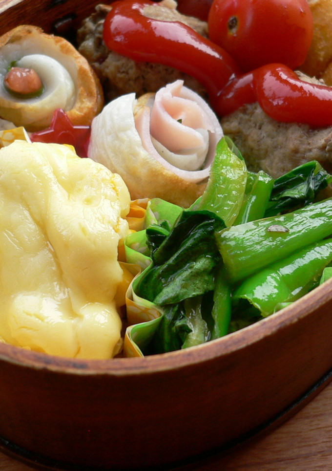 お弁当♬小松菜としし唐のオイスター炒め-レシピのメイン写真
