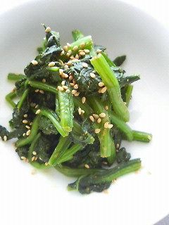 ほうれん草のごま和え★栄養抜群!-レシピのメイン写真