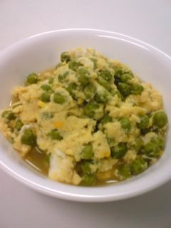 母の味♪えんどう豆の卵とじ-レシピのメイン写真