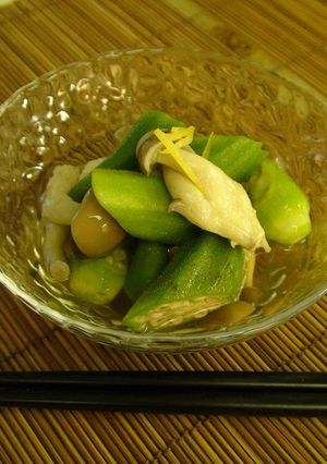 タイ風☆オクラとしめじのマリネ-レシピのメイン写真